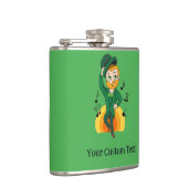 Dansende kabouter, St. Patrick's Day cartoon Heupfles (Rechts)