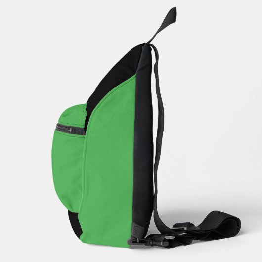 Dansende kabouter, St. Patrick's Day cartoon Sling Bag (Rechts)