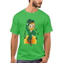 Dansende kabouter, St. Patrick's Day cartoon