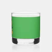 Dansende kabouter, St. Patrick's Day cartoon Whisky Glas (Links)