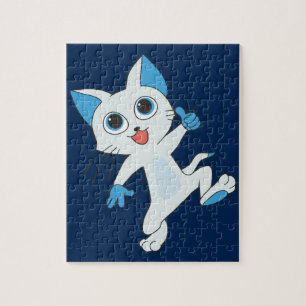 dansende kat puzzel