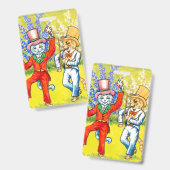 Dansende Katten Badge (Voor- en achterkant)
