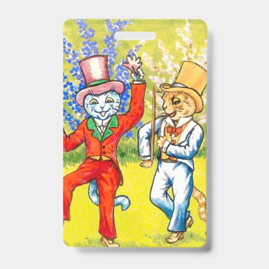 Dansende Katten Badge (Voorzijde)