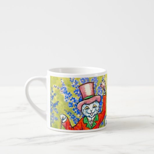 Dansende katten espresso kop (Links)
