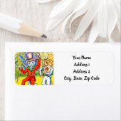 Dansende katten etiket (Insitu)