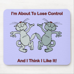 Dansende katten muismat