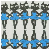 Dansende katten stof (Close Up)