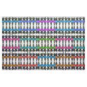 Dansende katten stof (Fat Quarter)