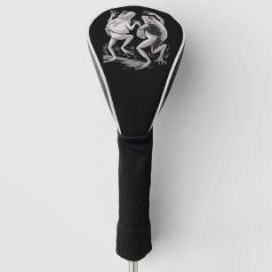 Dansende Kikkers Pad Goblincore Donkere Academics  Golfheadcover