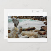 Dansende KustRots Briefkaart (Voorkant / Achterkant)