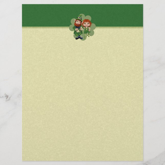 Dansende Leprecauns Pixel Art St. Patrick's Day (Voorkant)