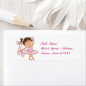 Dansende mailinglabels etiket (Insitu)