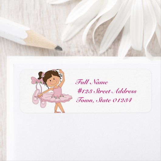 Dansende mailinglabels etiket (Insitu)