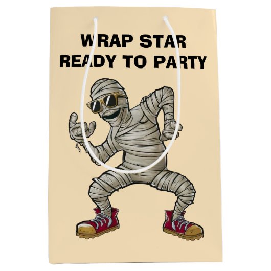 Dansende mama medium cadeauzakje (Voorkant)