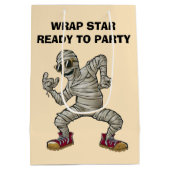 Dansende mama medium cadeauzakje (Achterkant)