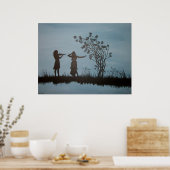 Dansende meisjes poster (Keuken)