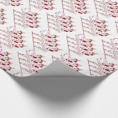 Dansende meisjes Thunder_Cove Cadeaupapier (Hoek)