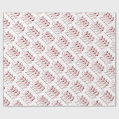 Dansende meisjes Thunder_Cove Cadeaupapier (Vlak)