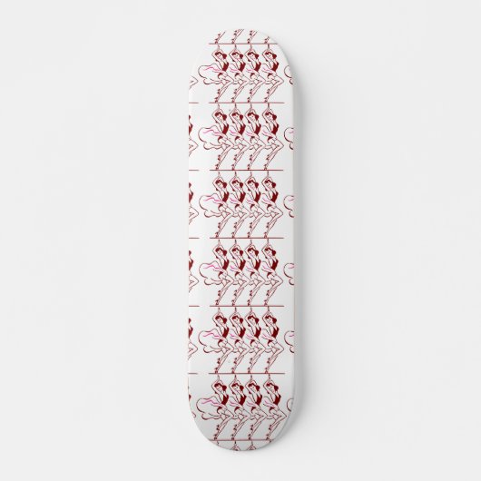 Dansende meisjes Thunder_Cove Skateboard (Voorkant)
