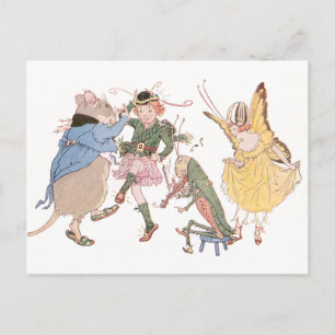 Dansende muis en vervalsen briefkaart