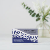 Dansende Nummers Wave-accounts Visitekaartje (Staand voorkant)