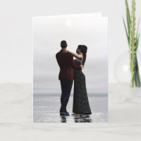 Dansende Paar Fine Art Jubileum Card