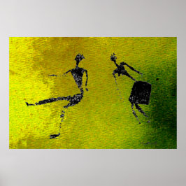 Dansende Paar Poster