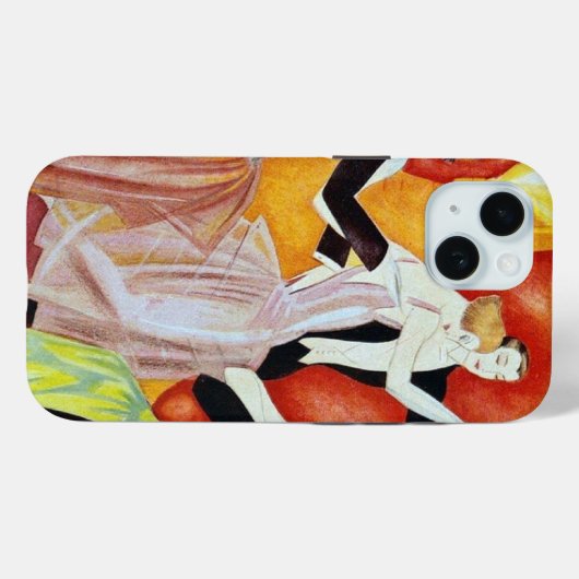 Dansende paren iPhone-Hoesje 1920 Case-Mate iPhone Case (Achterkant (horizontaal))