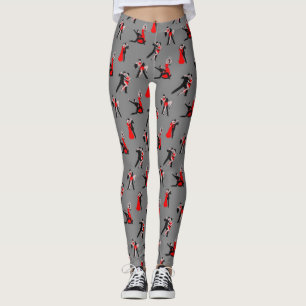 Dansende paren leggings