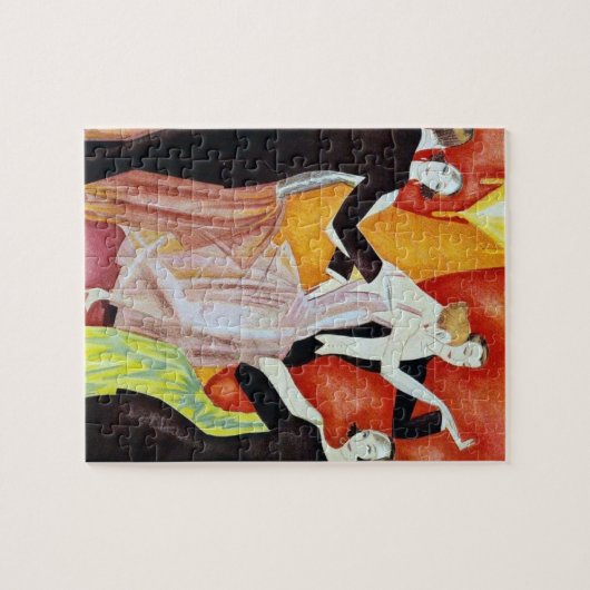 Dansende paren uit 1920 legpuzzel (Horizontaal)