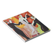 Dansende paren uit 1920 notitieblok (Schuin)