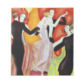 Dansende paren uit 1920 notitieblok (Voorkant)