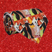 Dansende paren uit 1920 stropdas