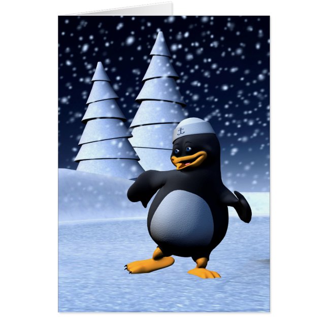 Dansende Penguin (Voorkant)
