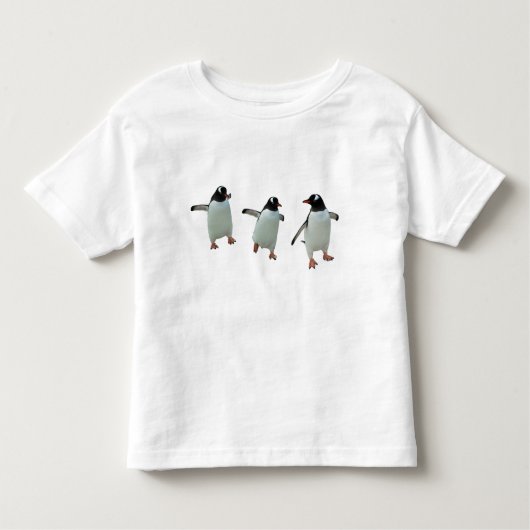 Dansende Penguin Child's T-shirt (Voorkant)