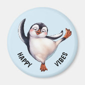 Dansende Penguin Magneet (Voorkant)