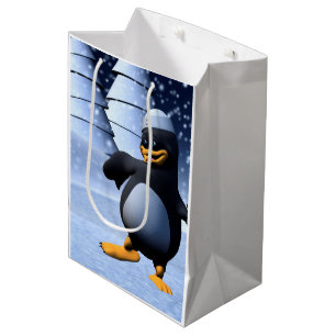 Dansende Penguin Medium Cadeauzakje