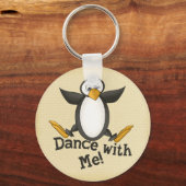Dansende Penguin Sleutelhanger (Voorkant)