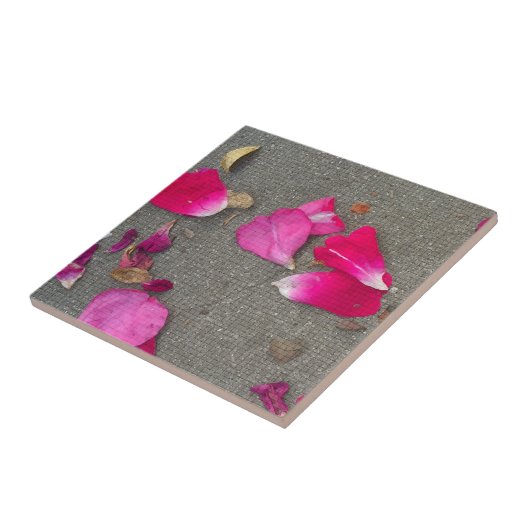 Dansende Petals IV Tegeltje (Zijkant)