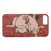 Dansende Pig Antiek Cute Dancer Case-Mate iPhone Case (Achterkant (Horizontaal))