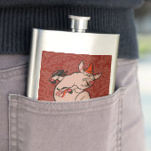 Dansende Pig Antiek Cute Dancer Flacon (Voorbeeld)