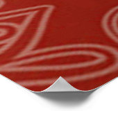 Dansende Pig Antiek Cute Dancer Poster (Hoek)