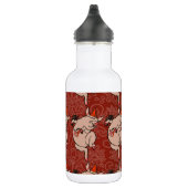 Dansende Pig Antiek Cute Dancer Waterfles (Rechts)