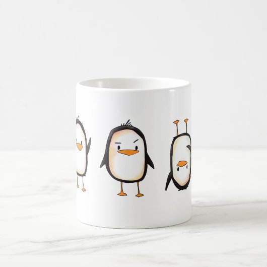 Dansende pinguïns - Mok (Center)