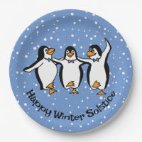 Dansende pinguïns ontwerp papier Bord
