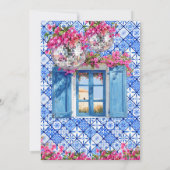 Dansende Queen Mediterrane Verjaardag Kaart (Achterkant)