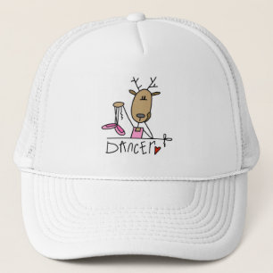 Dansende rendier T-shirts en cadeaus Trucker Pet