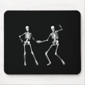 Dansende Retro Skeletons Muismat (Voorkant)