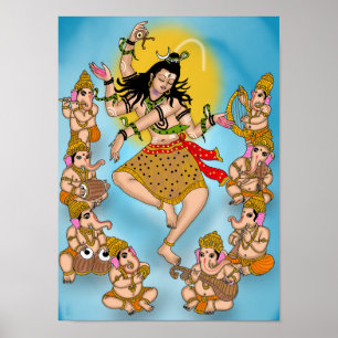 Dansende Shiva Poster