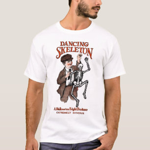 Dansende Skelet T-Shirt uit de jaren 1920